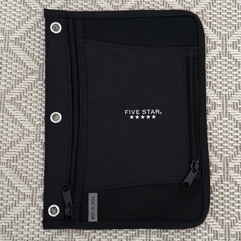 Mead Five Star Zipper Pouch